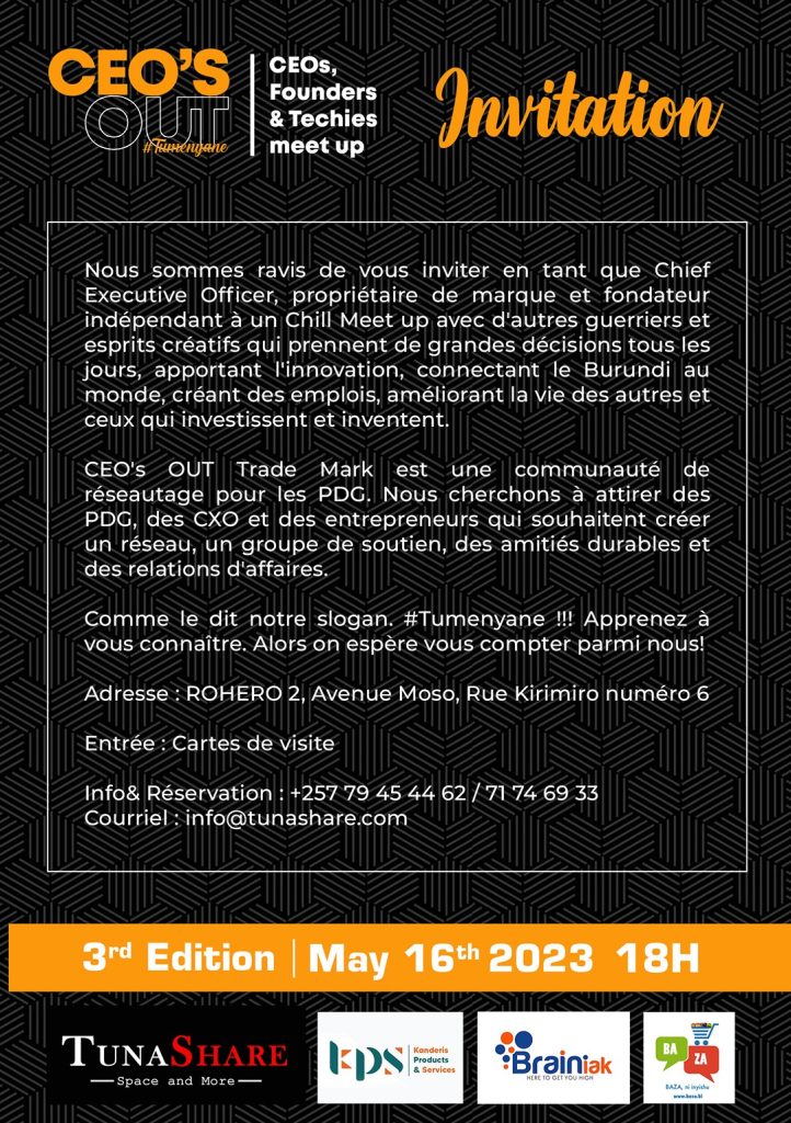CEO's OUT — Companion night
